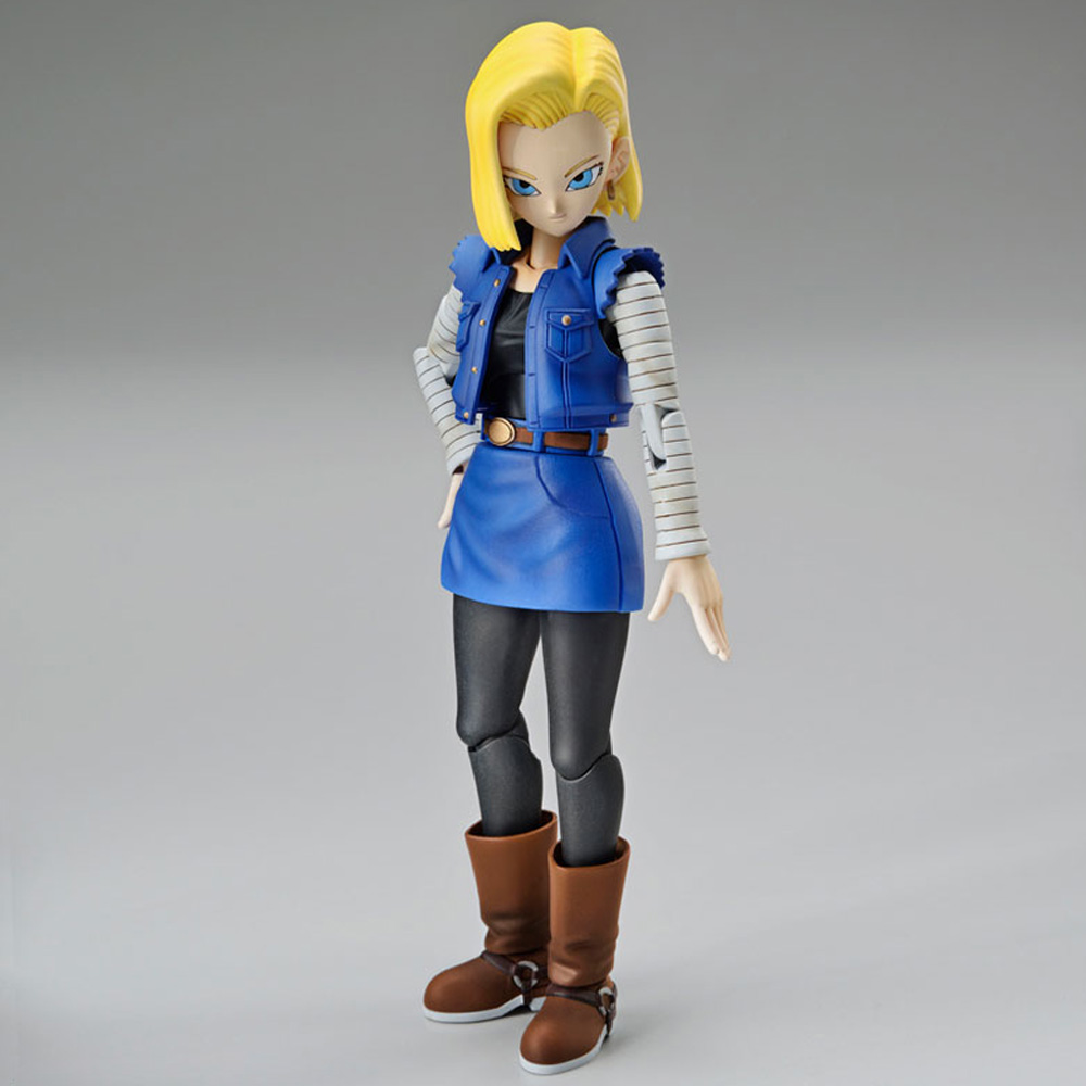 BANDAI ANIME FIGURE-RISE STANDARD ANDROID #18 หมายเลข 18 โมเดล การ์ตูน อนิเมะ