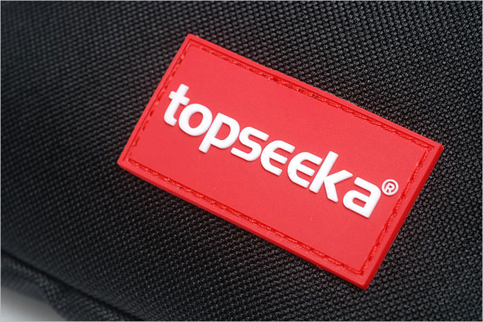 กระเป๋าคาดเอว topseeka โลโก้