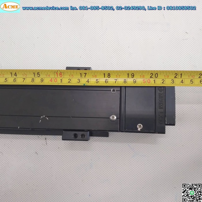 แกนสําเร็จรูป Ball Screw Misumi รุ่น LX30, ขนาด 80 x 530 mm, Stroke 320 mm, Pit 10