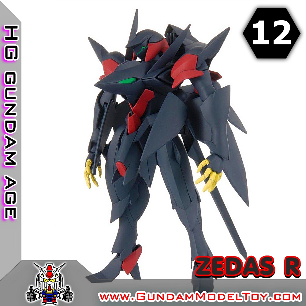 BANDAI HG 1/144 ZEDAS R เซดาส อาร์ โมเดล กันดั้ม กันพลา PS TOYLAND HGAGE