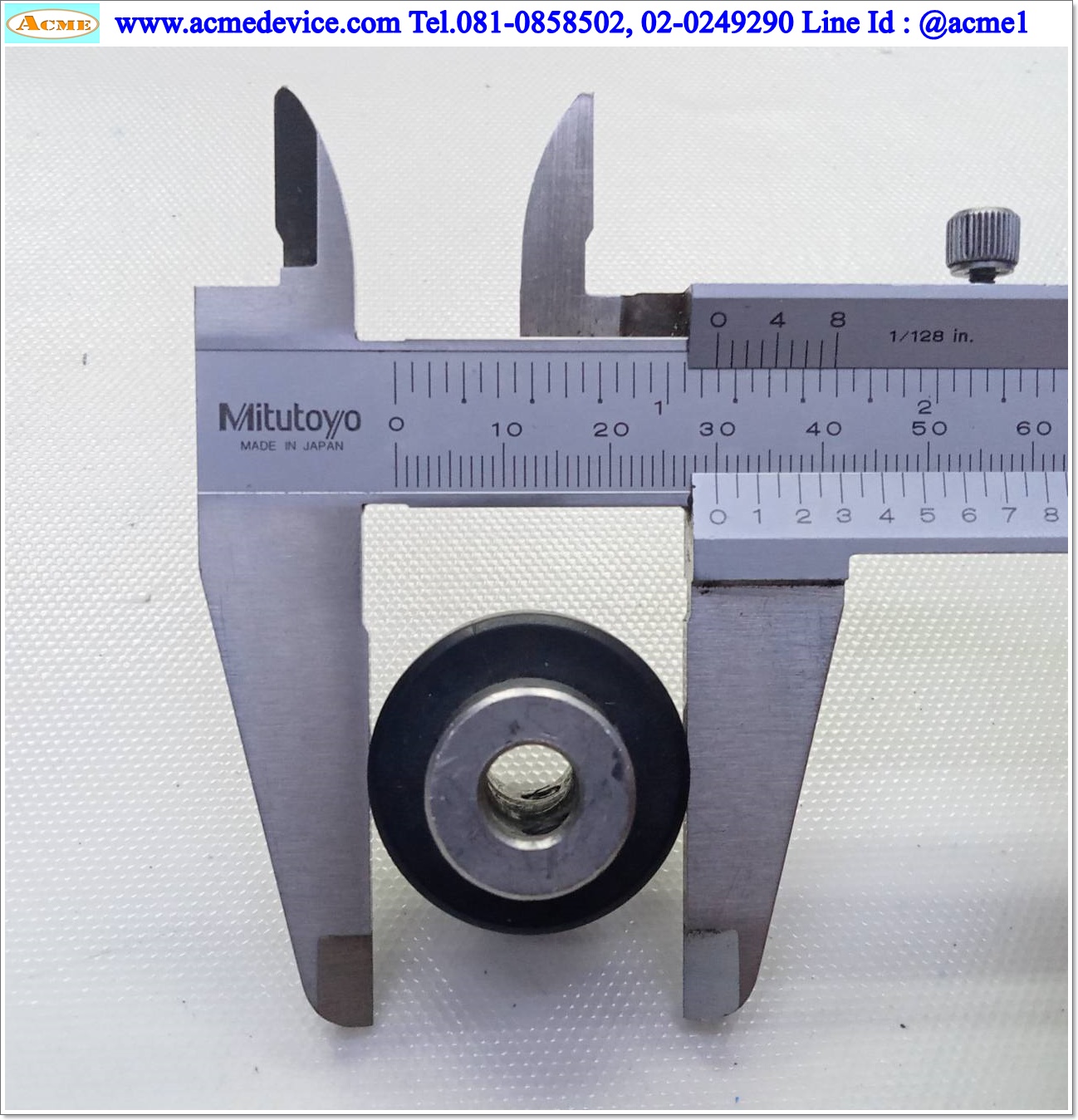 Coupling ขนาด ID 8/10mm, OD 30mm, L 32mm, Rubber Coupling