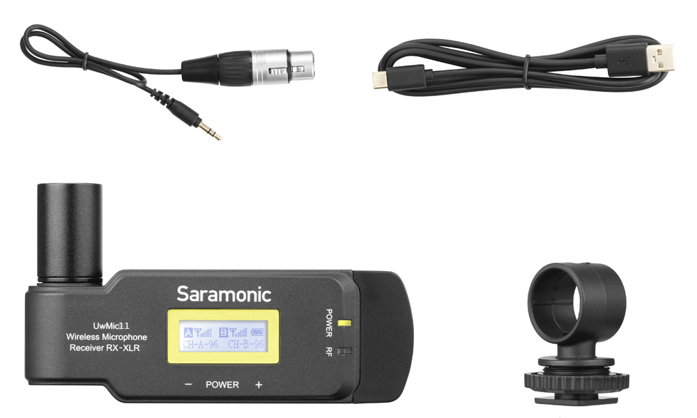 Saramonic UwMic11TH RX-XLR11 Plug-on Receiver for UwMic11th System รับประกันศูนย์ไทย 1 ปี
