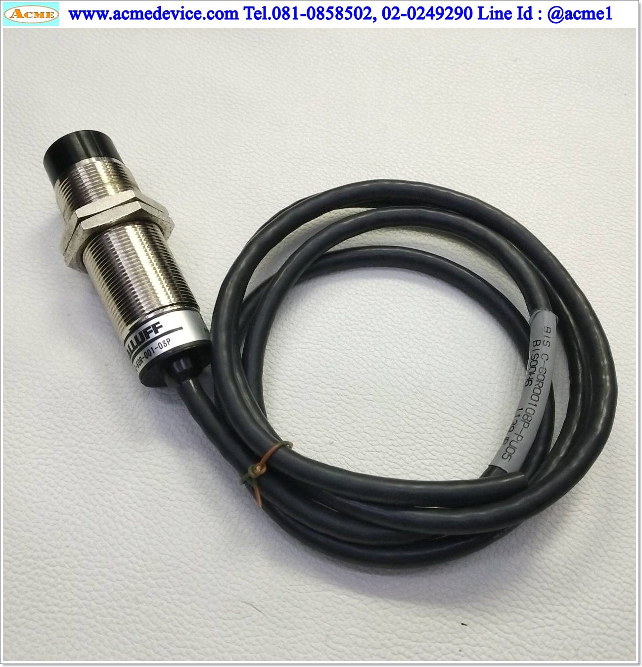 RFID Head Balluff รุ่น BIS C-60R-001-08P, M30, 11 Pole, PNP, IP67