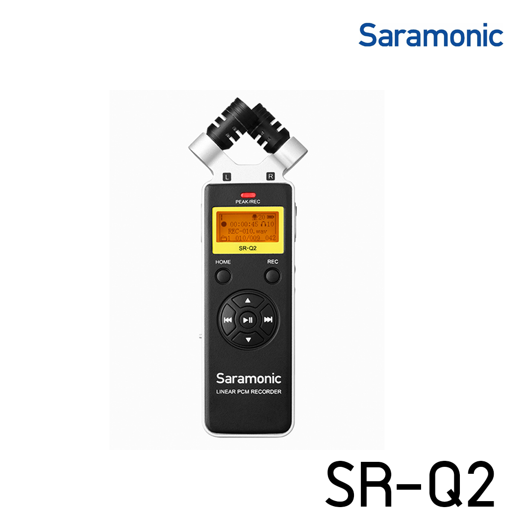 Saramonic SR-Q2 handheld audio recorder รับประกันศูนย์ไทย 1 ปี