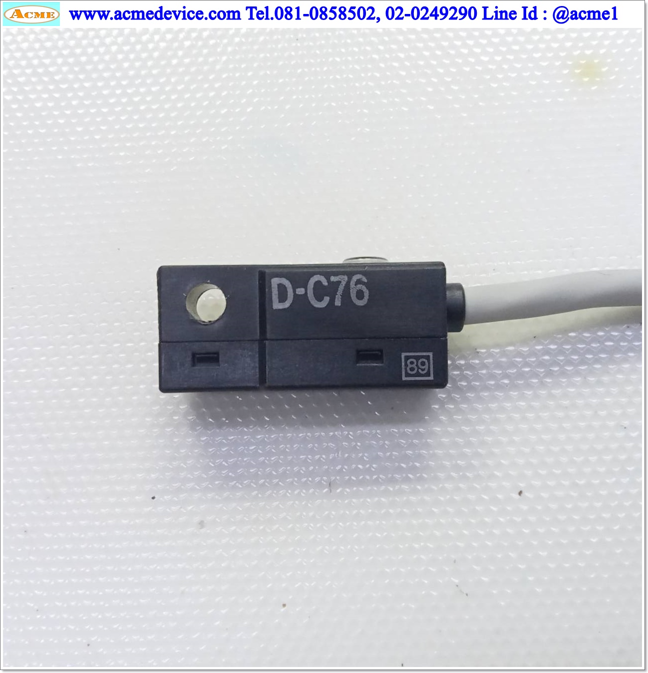 Reed Switch SMC รุ่น D-C76, 3 wire, NPN, NO