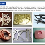 Mini CNC 6040 4 Axis ชิ้นงาน X 400mm Y600 mm Z 100 mm สี่แกน Spindle 1500W