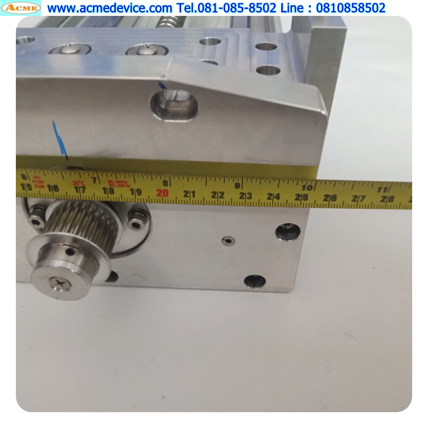 แกนสําเร็จรูป Ball Screw ??? รุ่น ???, ขนาด 190 mm x 550 mm, Stroke 385 mm, Pit 10 mm