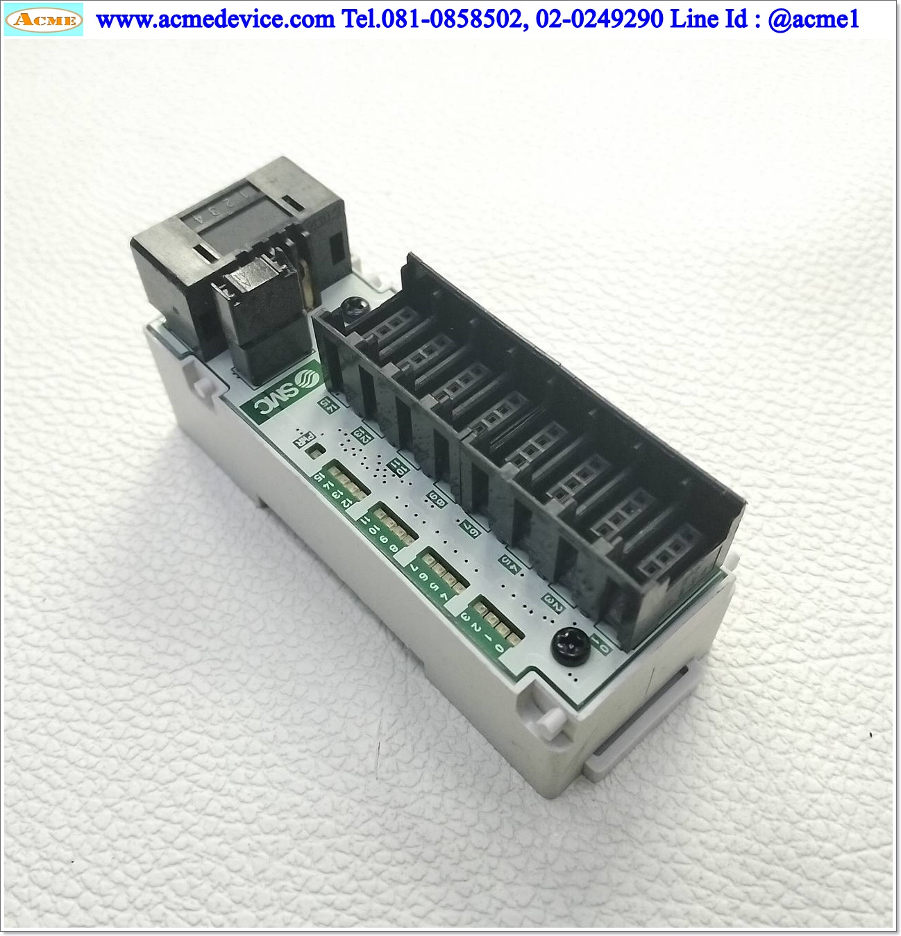 INTERFACE UNIT SMC รุ่น EX510-DXN1, NPN, 24Vdc (ไม่มีฝา)