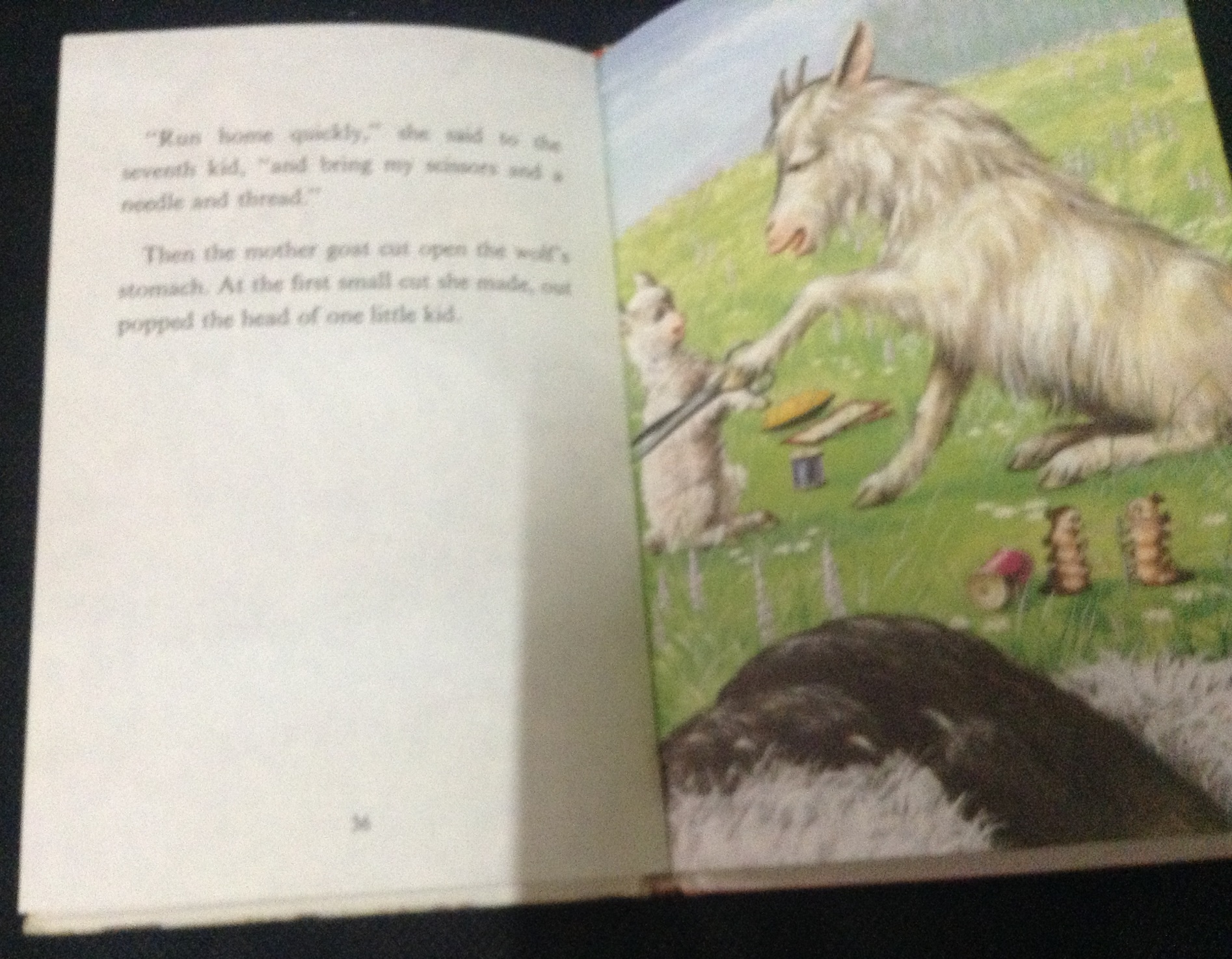 The Wolf and the Seven Little Kids ราคา 90