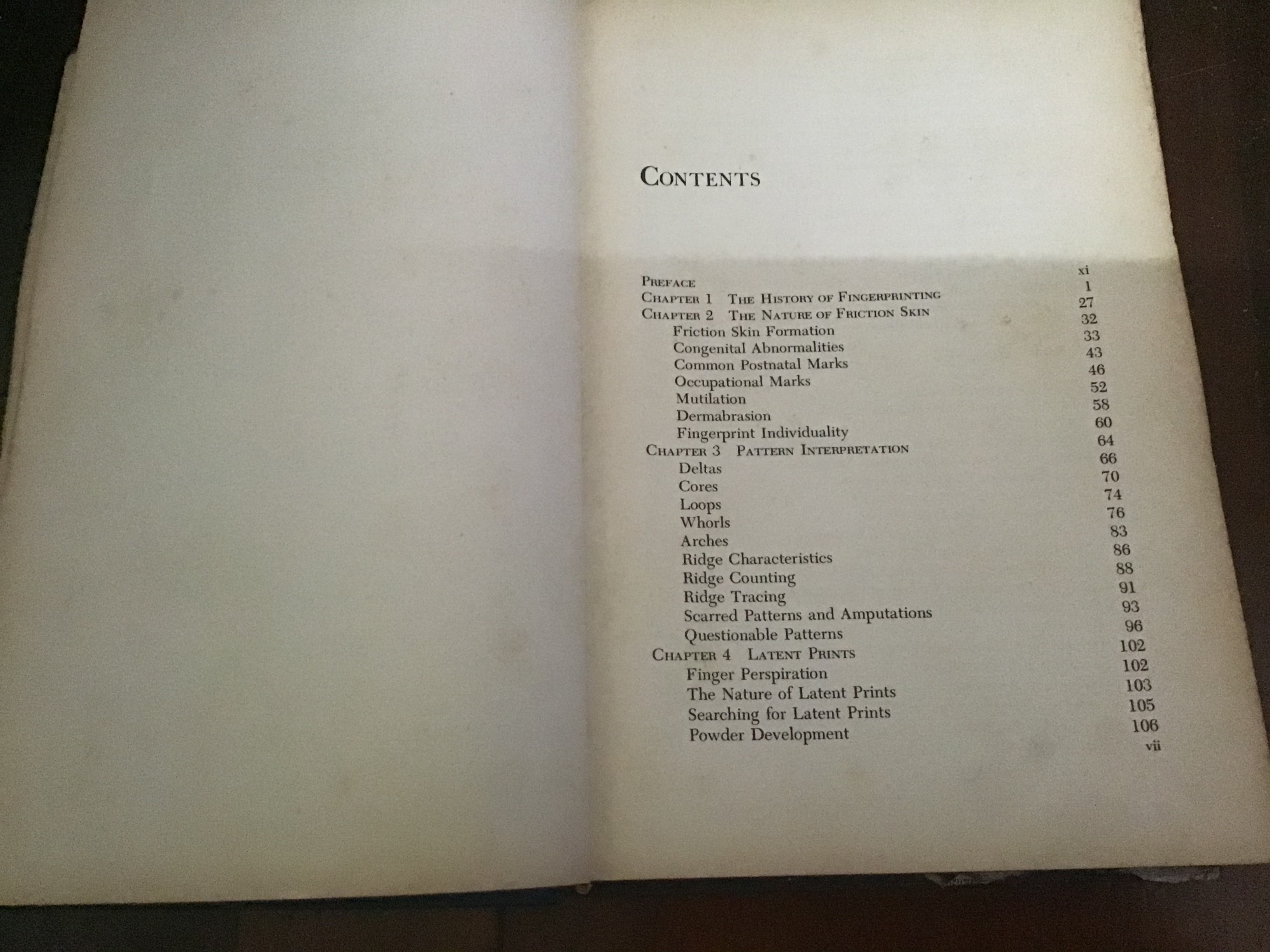 fingerprint techniques andre moenssens แอนเดอร์ เอ. มอนส์เซนส์ ราคา 200