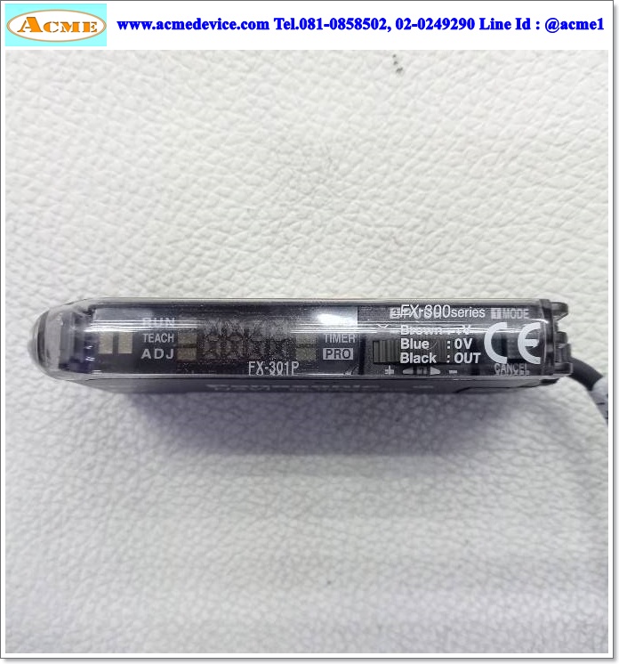 Fiber Amp Panasonic รุ่น FX-301P + FT-43