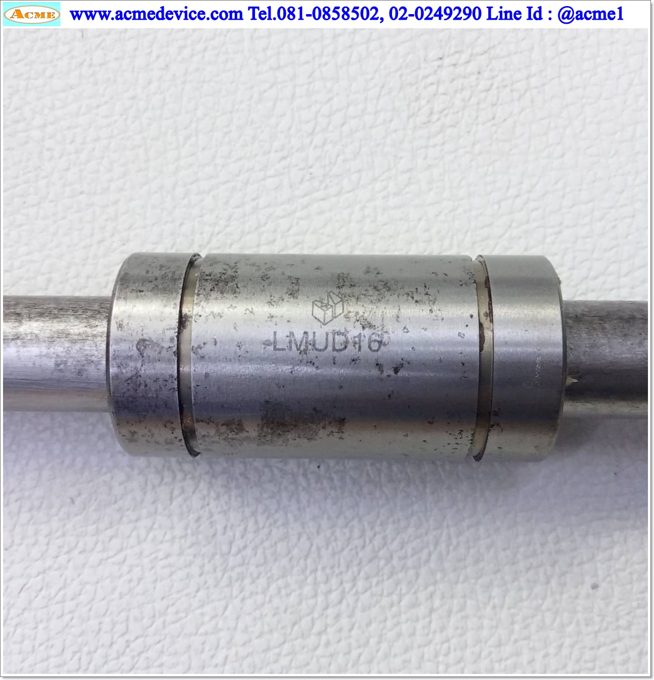 Linear Bushing and Shafts Misumi รุ่น LMUD16, เพลาโต 16 mm. x 900 mm.