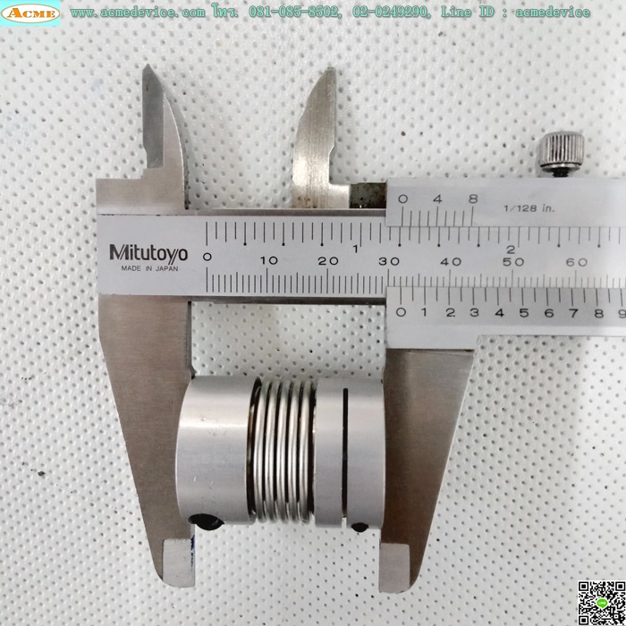 Coupling, ขนาด ID 8/10, OD25, L32 mm.