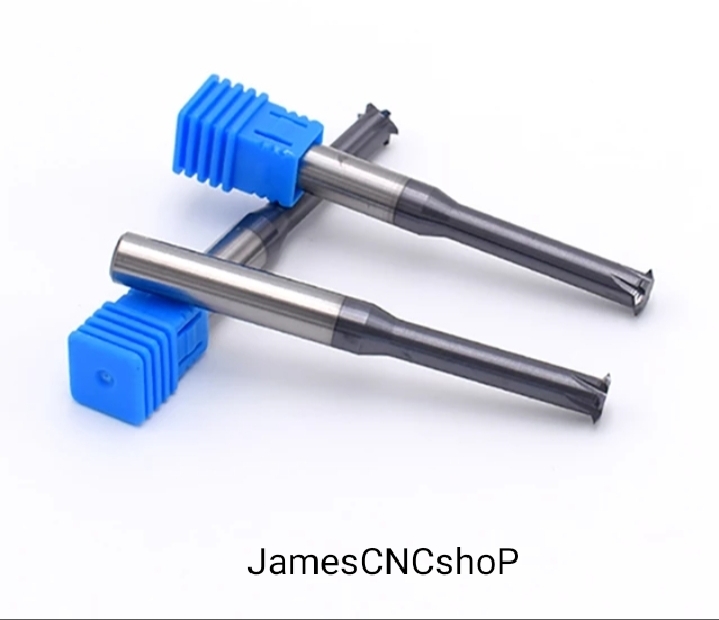 ฟันเดี่ยวทังสเตนคาร์ไบด์ปลายคม ตัดเนียน Endmills CNC เครื่องตัดมิลลิ่ง