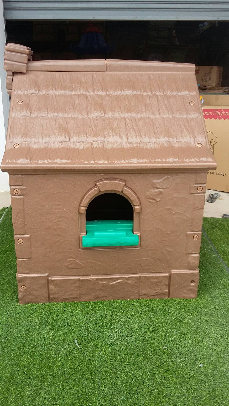 บ้านเด็กเล่น บ้านค็อฟฟี่ สีน้ำตาล