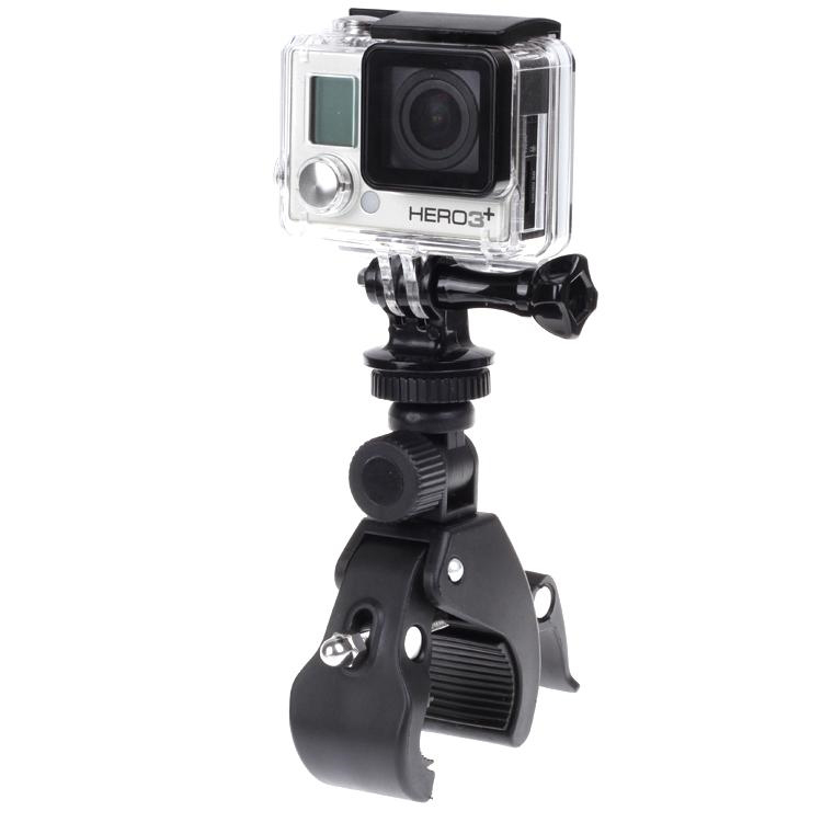 ตัวยึดกล้องaction cam แบบหนีบอย่างดี สำหรับยึดขาตั้ง โต๊ะ