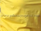 เสื้อยืดเด็ก สีเหลือง คอวี แขนสั้น Size M