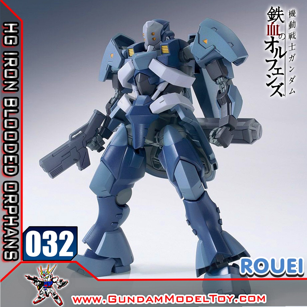 BANDAI HG 1/144 032 ROUEI โมเดล กันดั้ม กันพลา PS TOYLAND HGIBO