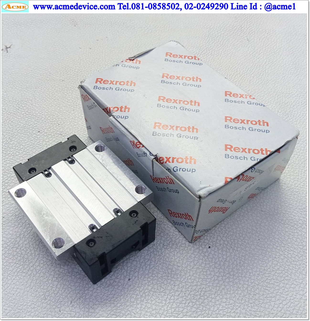 Linear Block Rexroth รุ่น R203189510, ขนาด 20 mm x 86 mm