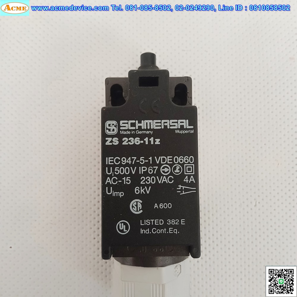 Limit Switch Schmersal รุ่น ZS236-11Z, 230VAC