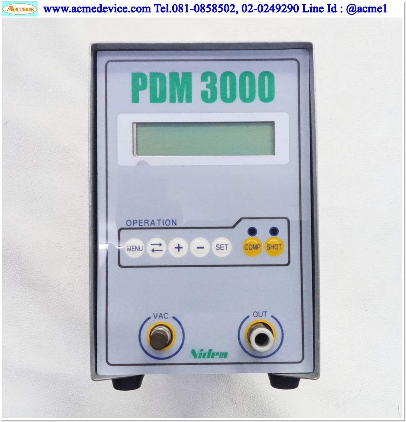 Automatic Dispenser Nidec รุ่น PDM3000, (เครื่องหยอดของเหลวอุตสาหกรรม)