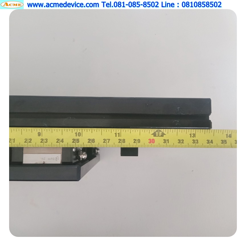 แกนสําเร็จรูป Ball Screw Misumi รุ่น KUT1205-340-150-D1, ขนาด 150 mm x 340 mm, Stroke 140 mm, Pit 6 mm