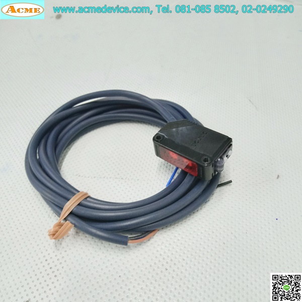 Photoelectric Omron รุ่น E3Z-D62, ระยะ 1M, NPN, Light-ON / Dark-ON, (รับส่งในตัว)