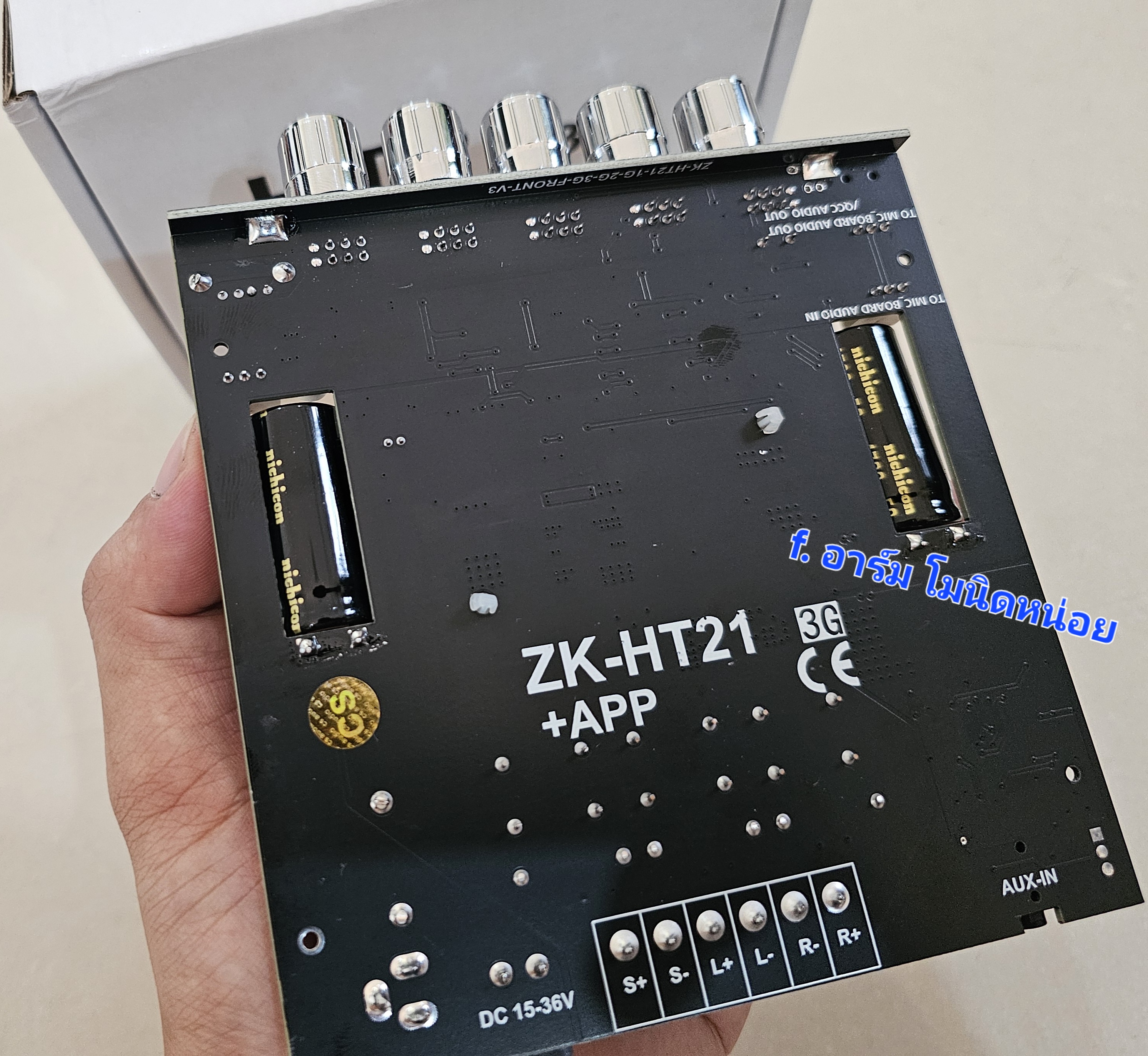 ZK-HT21 3G + APP ของแท้100% แอมปจิ๋ว 160W+160W+220W เครื่องขยายเสียง แอมป์จิ่วบลูทธ