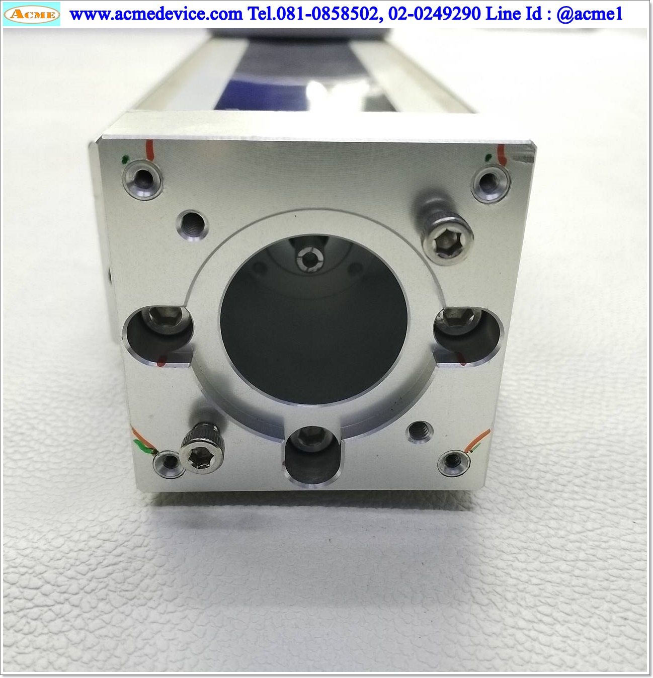 แกนสำเร็จรูป Ball Screw IAI รุ่น ISPDBCR-S-16-60-200-AQ-SCB010-MPG100-GPA-AMC-2C-EM-RM2-NSE-NW-SP, ขนาด 90 x 570 mm., Stroke 210 mm., Pit 16 mm.