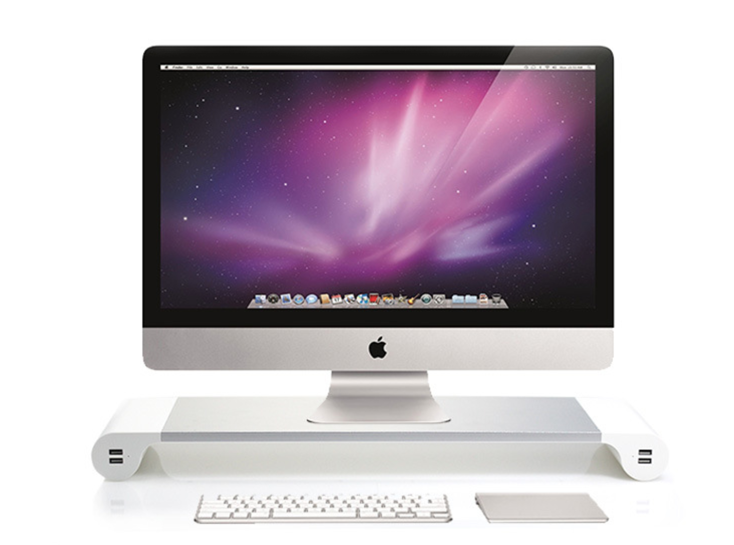 สแตนด์วาง iMacหรือหน้าจอคอมพิวเตอร์ แบบยกระดับ สวยงาม หรูหรา