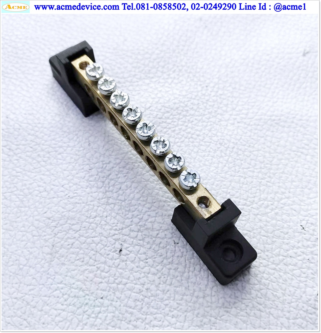 BUS-BAR Dako รุ่น G-9608, 9 mm x 8P