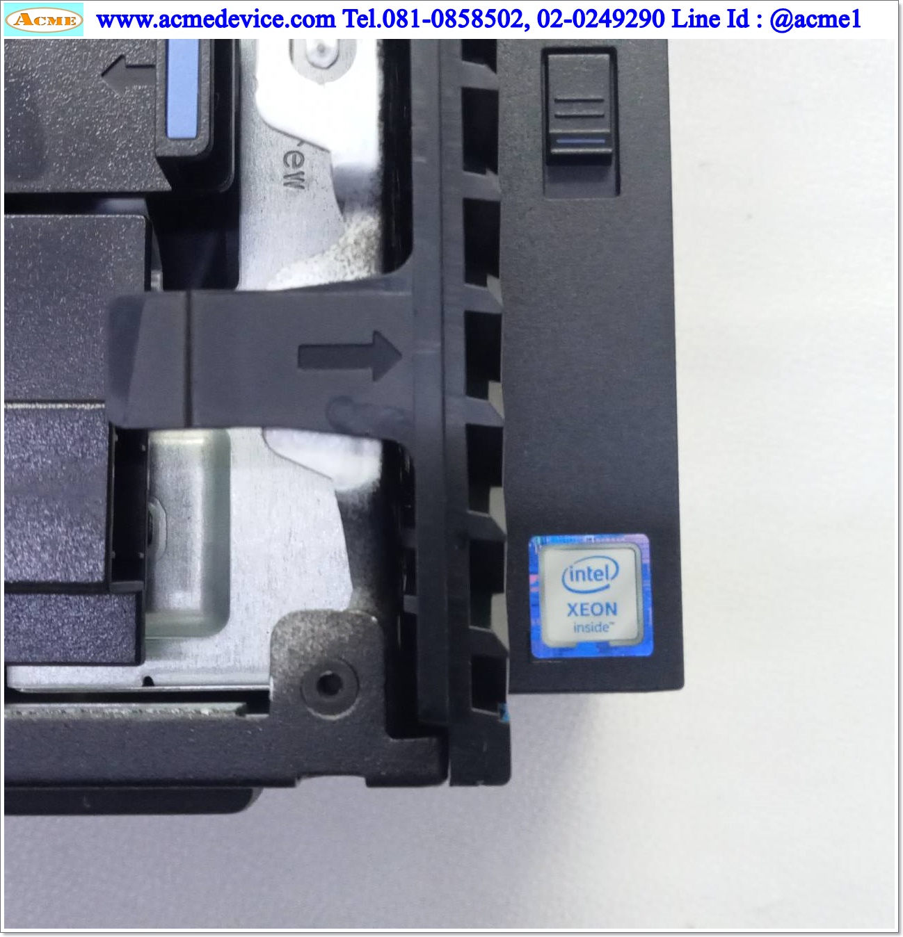 Computer Workstation Precision Dell รุ่น Precision 5820, Intel Xeon W-2104 CPU@3.20GHz, 16GB 2x8GB DDR4 3200MHz, Quadro T600 4GB GDDR5 Low Profile, 1TB 7200rpm SATA Hard Drive