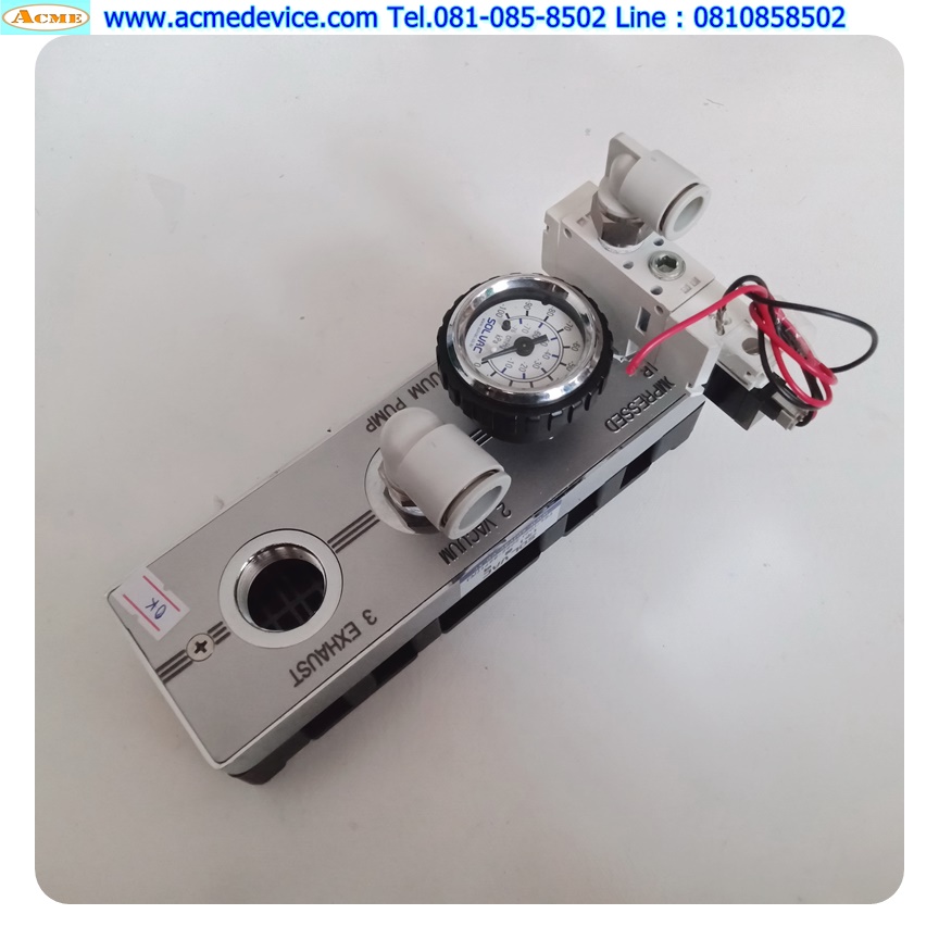 Vacuum Ejector Solvac รุ่น SV390-4E & Solenoid
