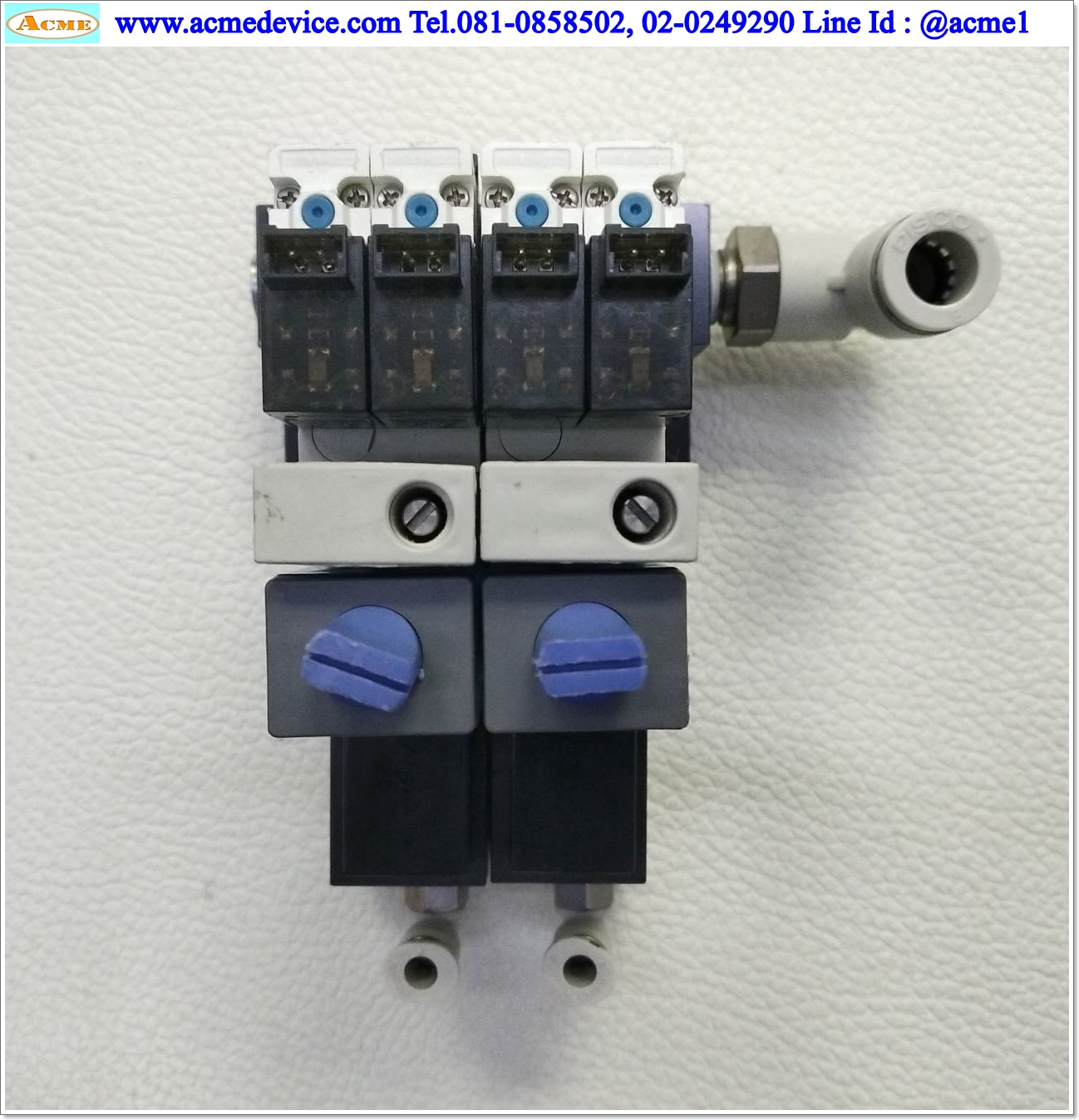 Vacuum Ejector Convum รุ่น MC22 series (2), -87kPa, 24Vdc