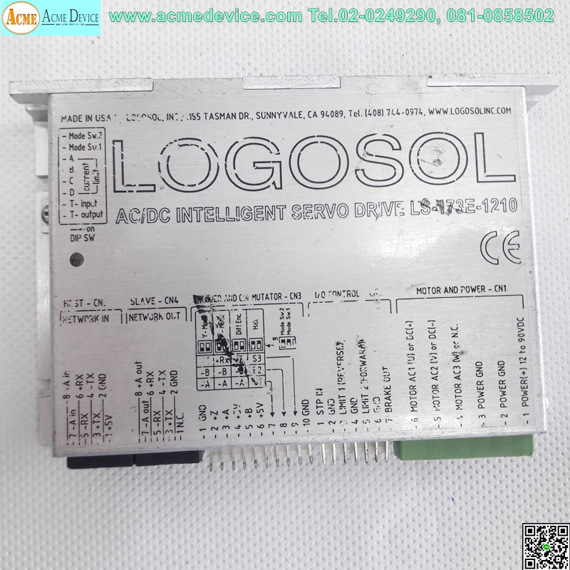 LOGOSOL AC/DC Intelligent Servo Drive, LS-173E-1210