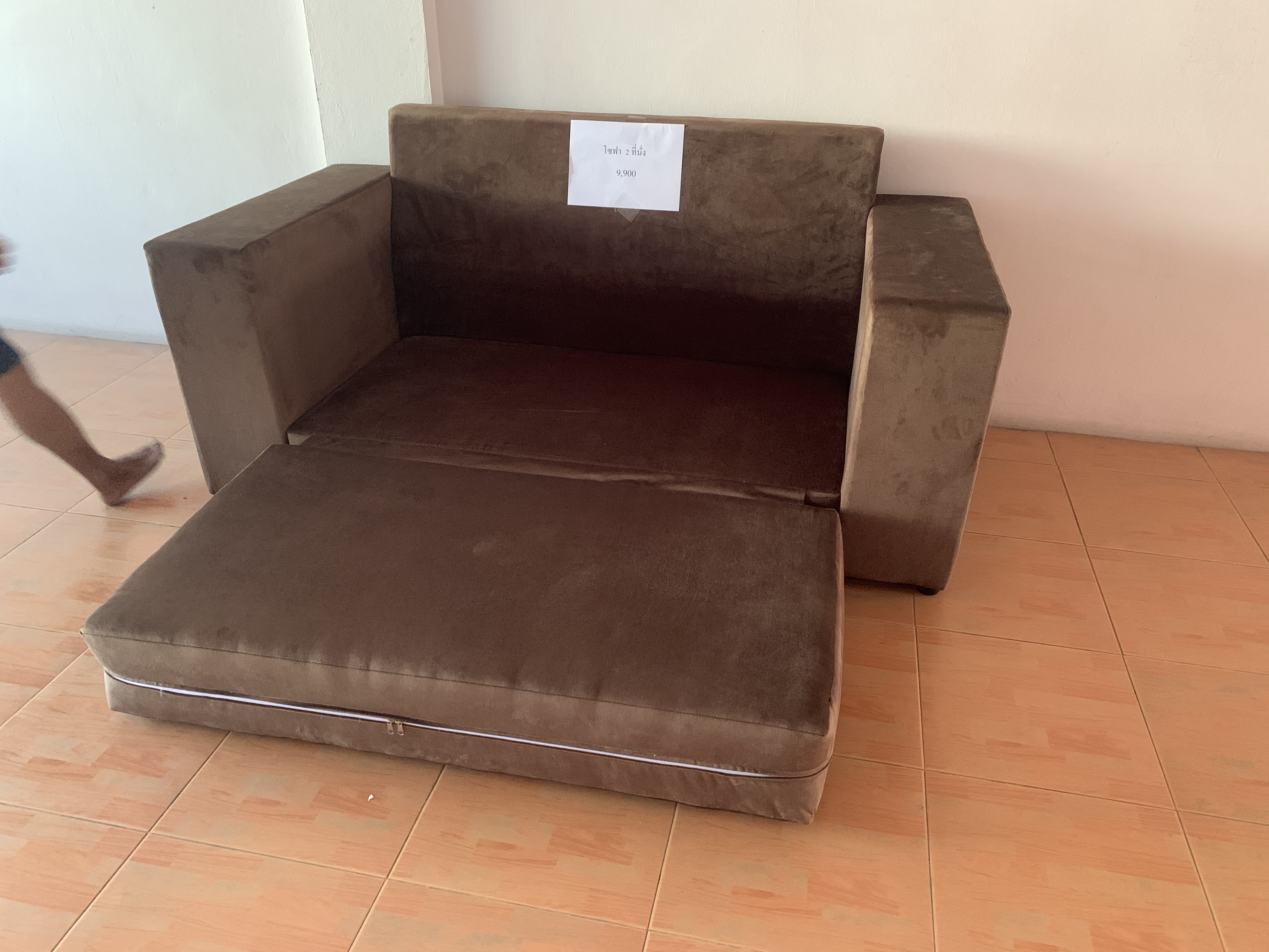 โซฟา 2 ที่นั่ง แบบพับได้