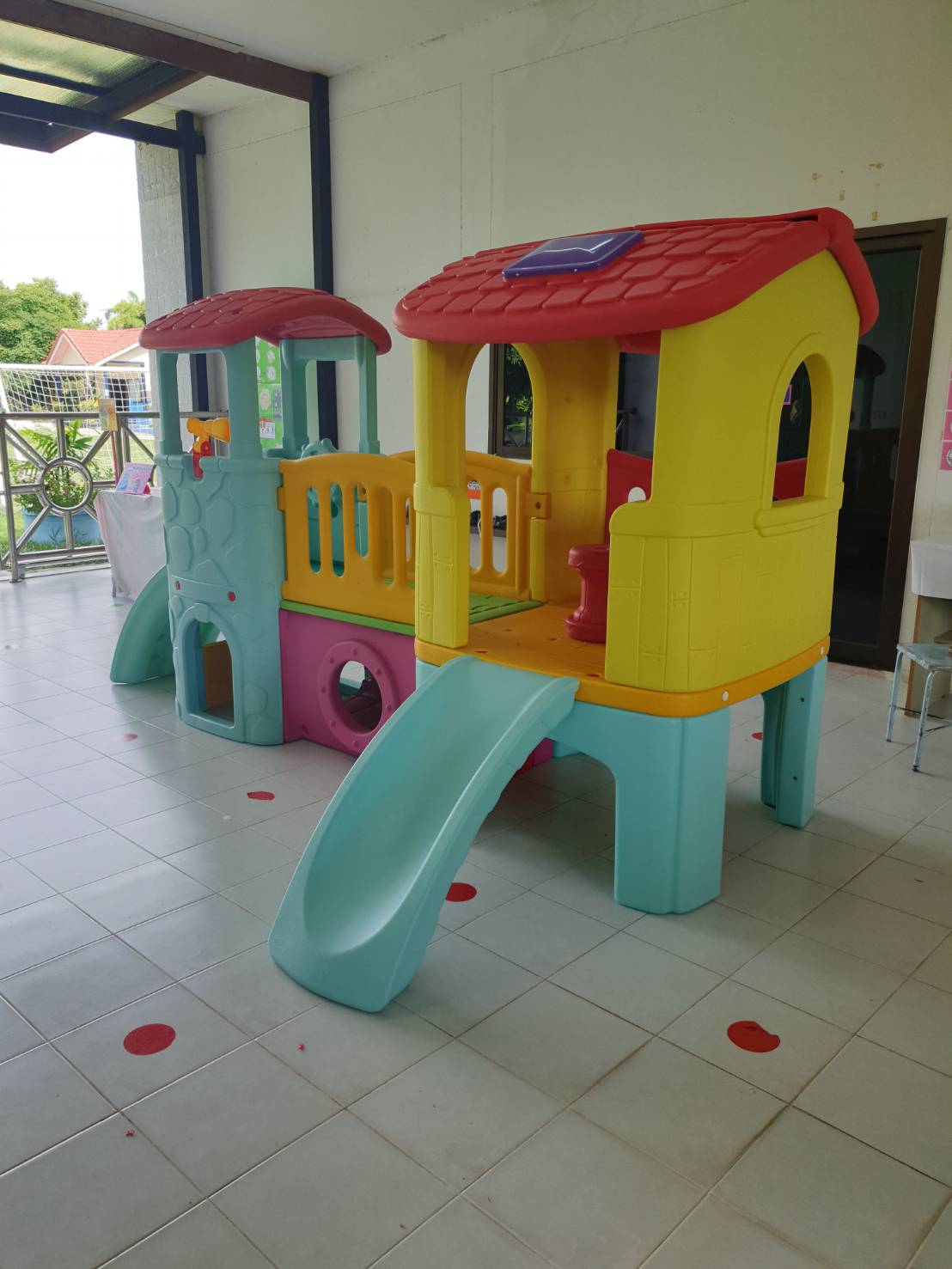 บ้านเด็กเล่น บ้านน้อย 2 ชั้น (วินเทจ)