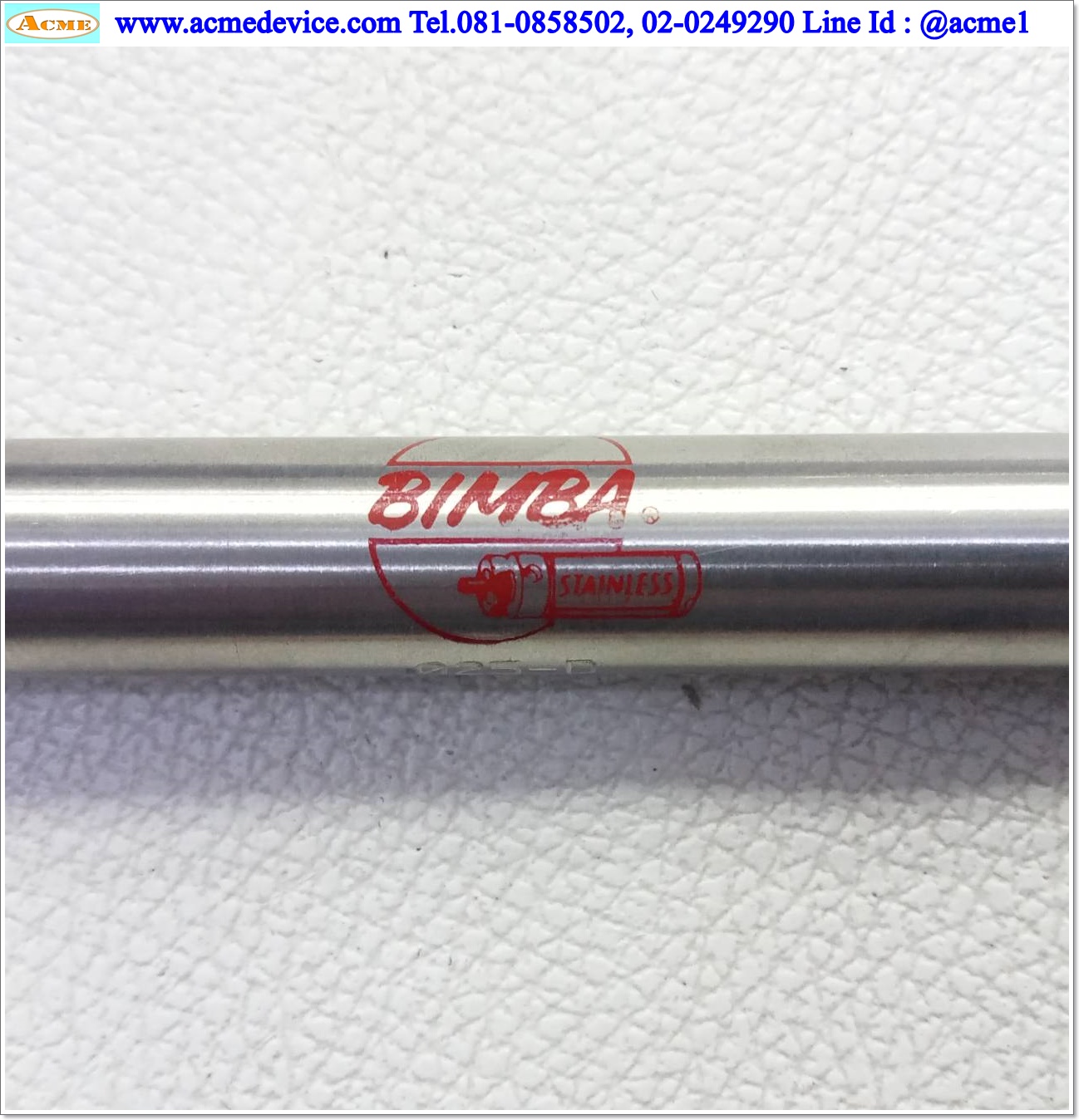 Air Cylinder Bimba รุ่น 025-D, Bore 9/16" ,Stroke 5"