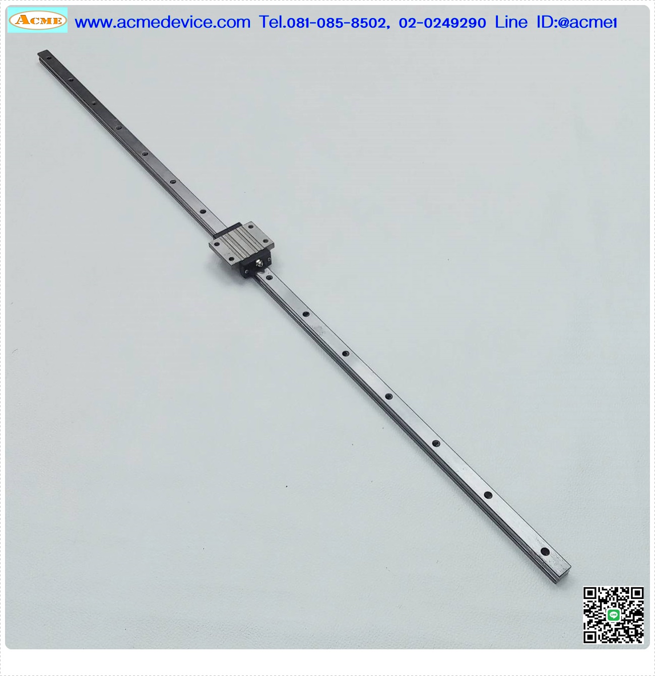 Linear Block and Rail Misumi รุ่น SXWT24, รางสไลด์ขนาด 15 mm x 880 mm