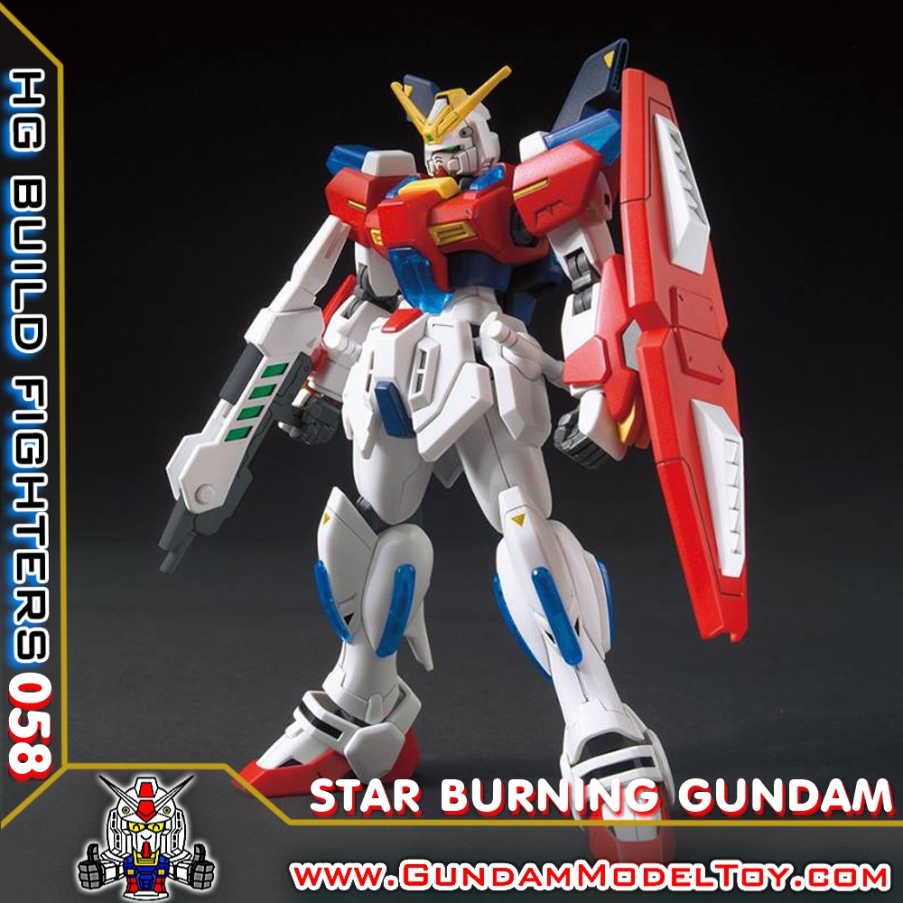 BANDAI HG STAR BURNING GUNDAM โมเดล กันดั้ม กันพลา PS TOYLAND HGBF