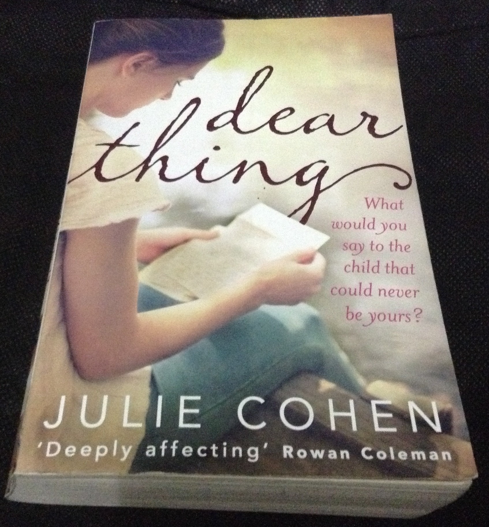 Dear Thing by Julie Cohen ราคา 220
