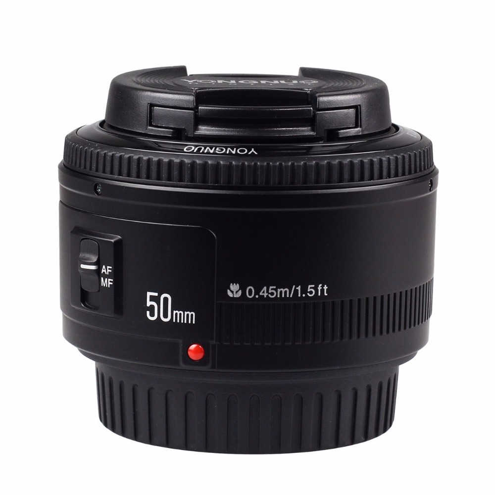 เลนส์ฟิก Yongnuo YN 50mm f1.8 for Canon EF ราคาถูก (ถ่ายหน้าชัดหลังเบลอ)