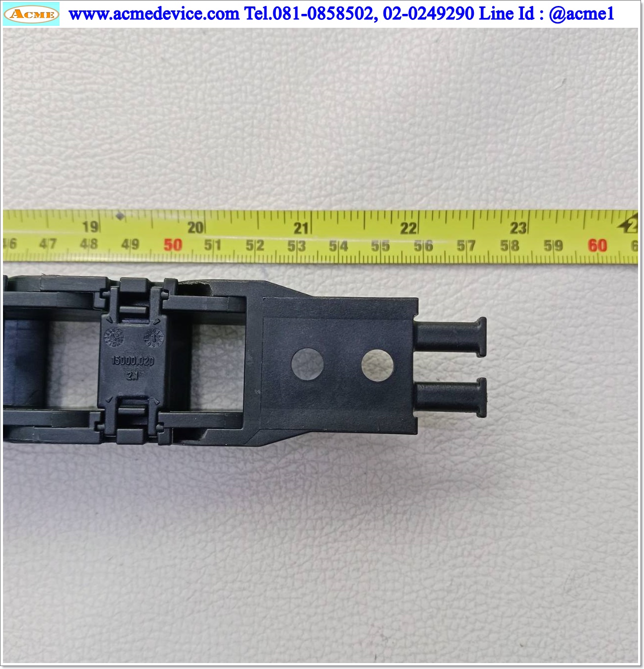 กระดูกงู Igus รุ่น 1500.020.035.0, ขนาด 33 x 575 x 28 mm.