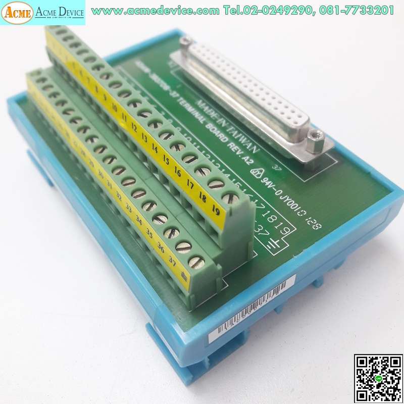 Terminal Board REV. A2, ADAM-3937DB-37