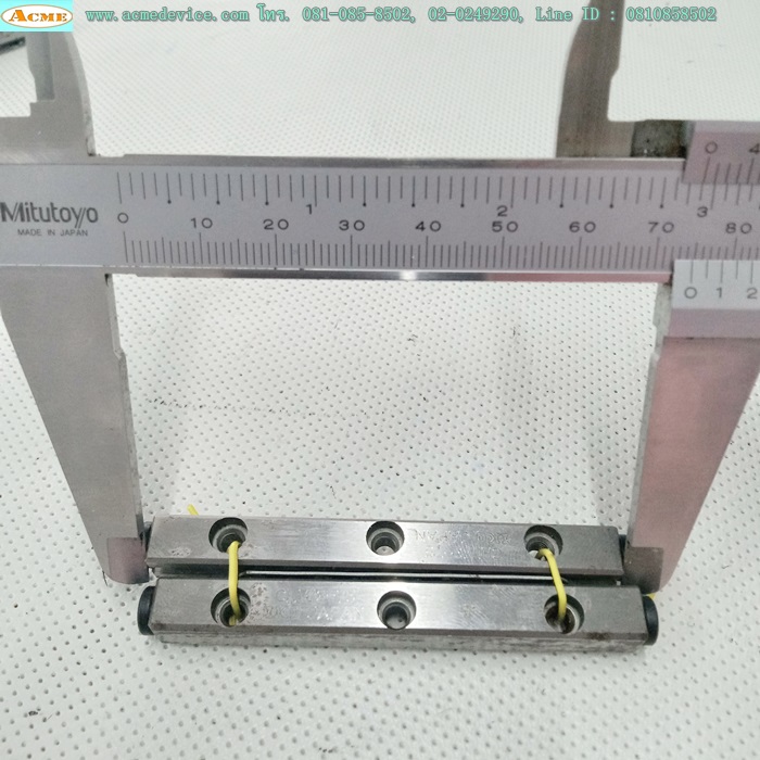 Linear Block IKO รุ่น CRW3-75, ขนาด 18 mm x 75 mm