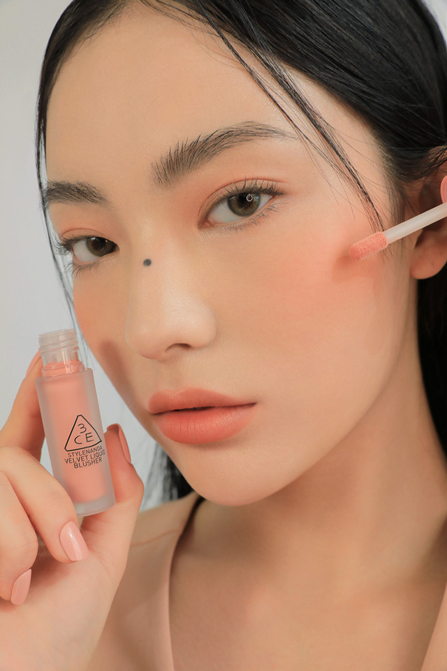 บลัชออนเนื้อลิควิด3CE Velvet Liquid Blush on 3.4g สีLike That