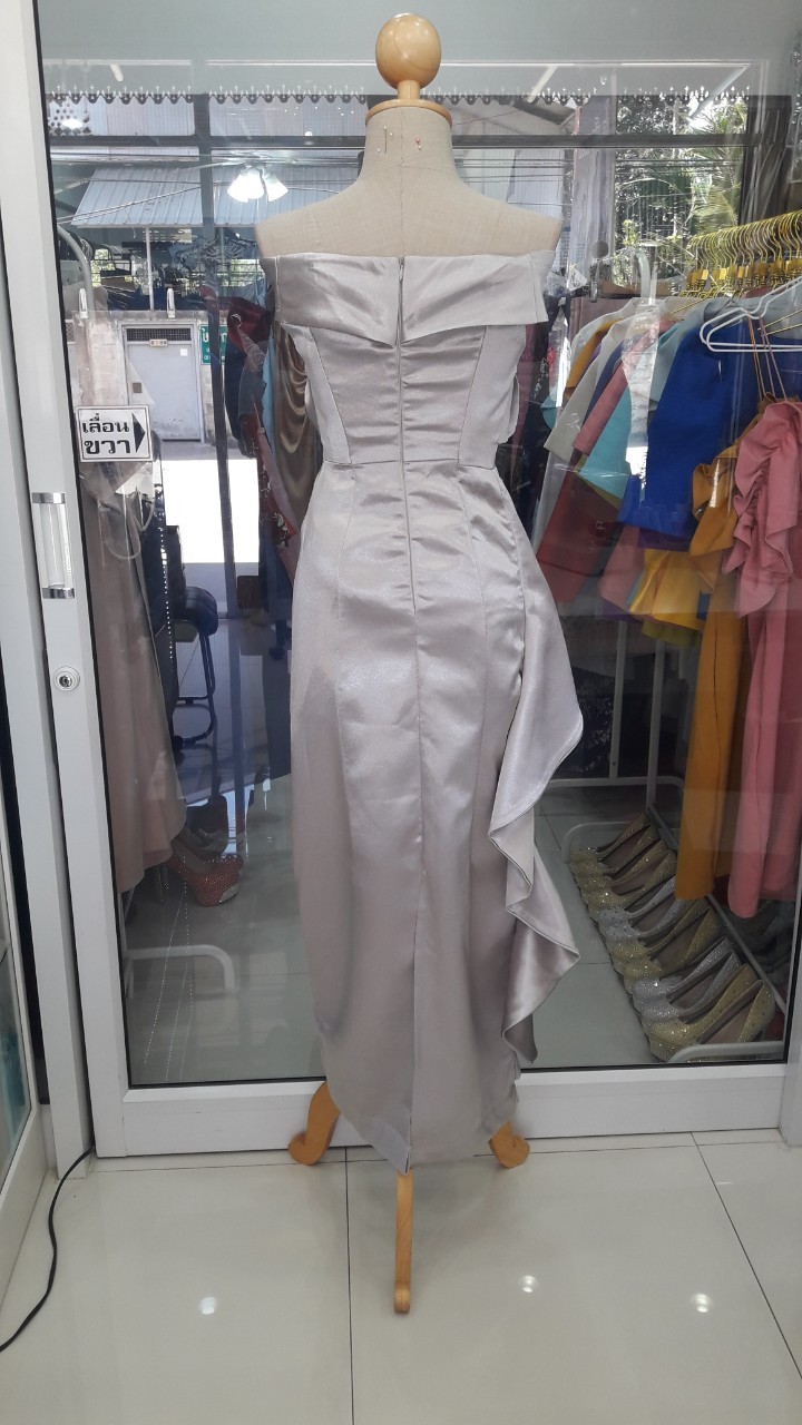 (PRE-LOVED) ยาวเทาปาดไหล่(M) มือ2