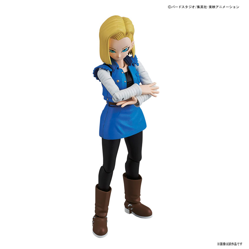 BANDAI ANIME FIGURE-RISE STANDARD ANDROID #18 หมายเลข 18 โมเดล การ์ตูน อนิเมะ