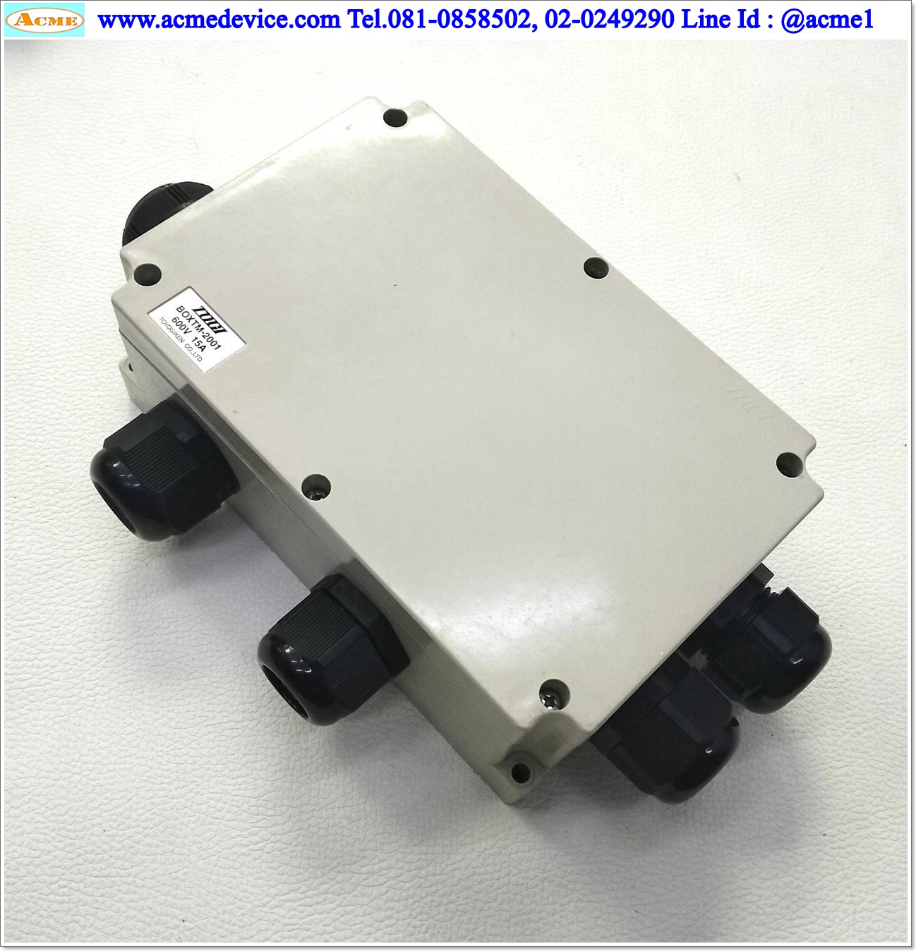 Terminal Block Housing Toyogiken รุ่น BOXTM-2001, 600V, 15A