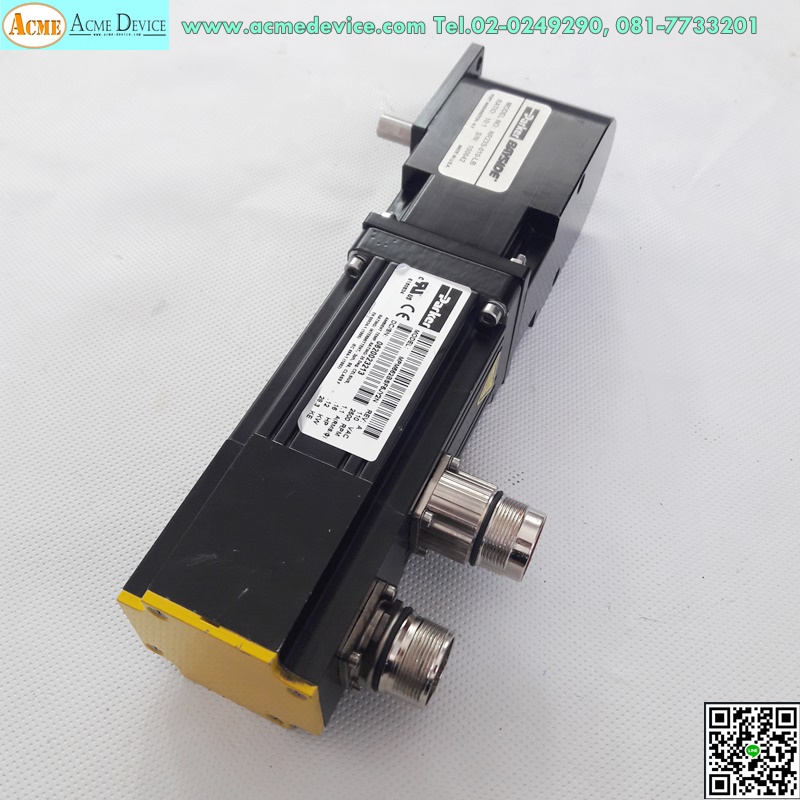 Servo Motor Parker รุ่น MPM662BSF6JY2N, 120W & Gear Head NR23S-010-LB, Ratio : 10:1